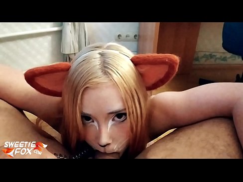 ❤️ Kitsune ngelek kontol jeung cum dina sungut nya porno super di urang ❌️